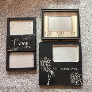 Photo Frames Set of 3 - 4x6